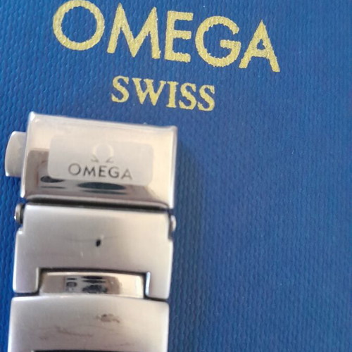 Omega wristwatch, grey, unisex