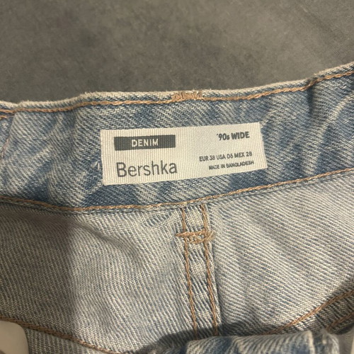 Bershka jean new, turquoise, size M 38 10