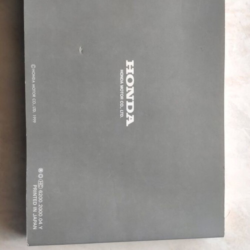 Honda CR-V 2001 owners manual used in English