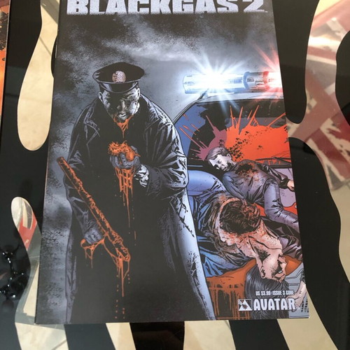 Blackgas set of 6 comics new, mini-series by Warren Ellis vol 1-2, Avatar Comics