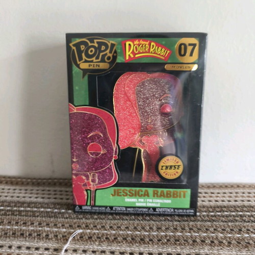Funko Pop pins Jessica Rabbit Chase new