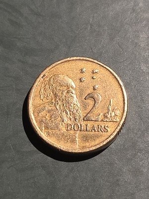 Australian 2 dollars coin 1988