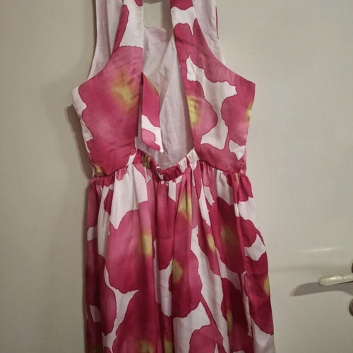 Floral Mandarino girls' dress size 8, like new, pink
