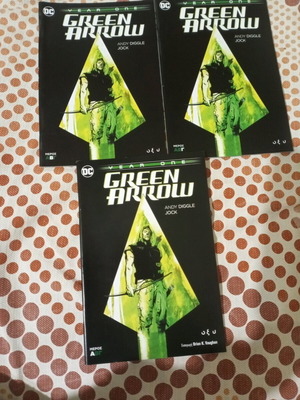 Green Arrow βιβλία σαν καινούργια, Μέρος Α, Β, Γ