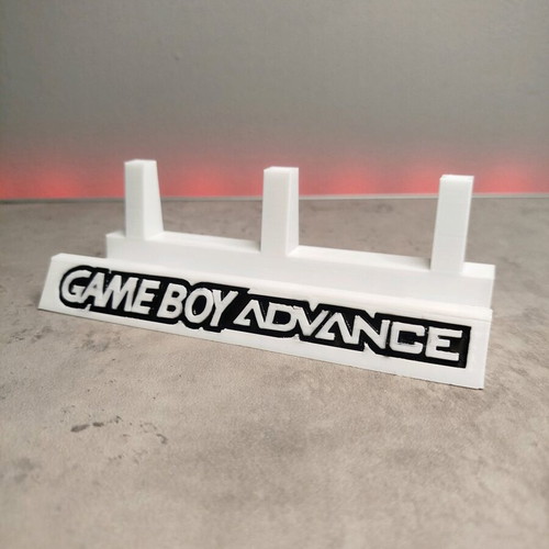Gameboy Advance stand new with 3D printed design