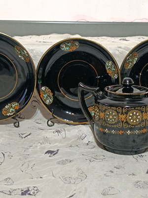 Jugendstil захарница и чинийки употребявани