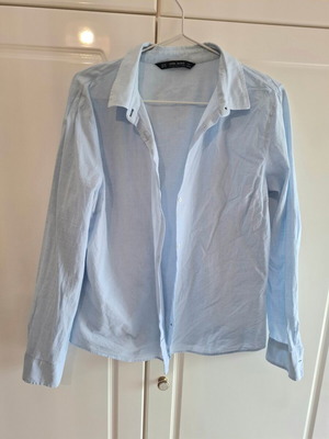 Zara blue shirt XL like new, classic fit
