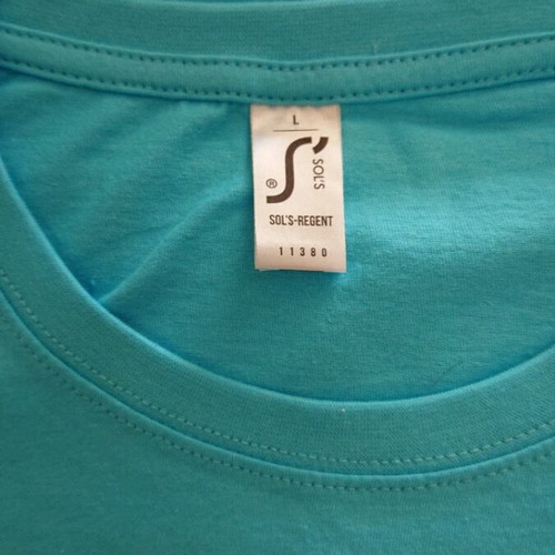 T-shirt unused turquoise large