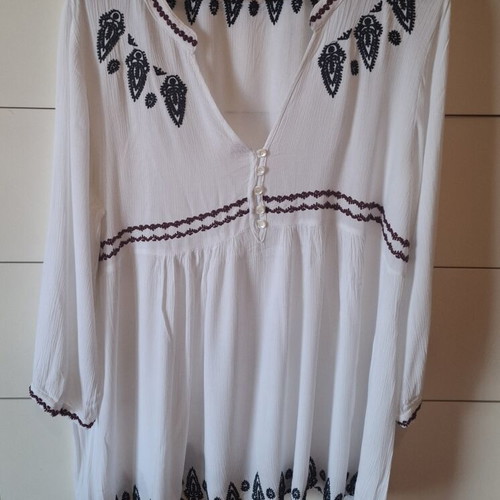 Bill Cost shirt like new, size L, black and white