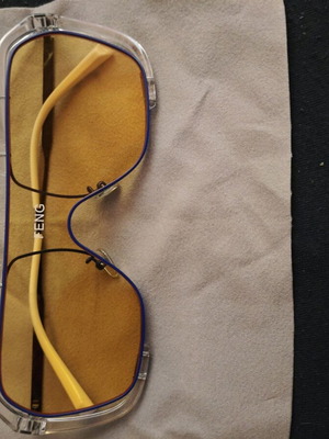 Γυαλιά ηλίου Genius Maiden Feng με κίτρινους φακούς και σκληρή θήκη καινούργια