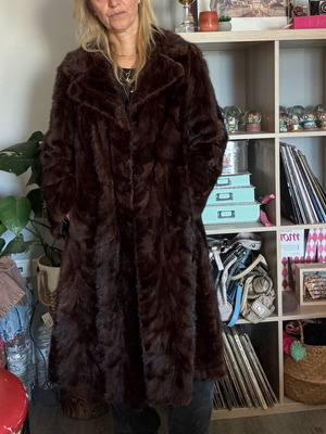 Vintage mink fur coat Lindgrens like new, brown