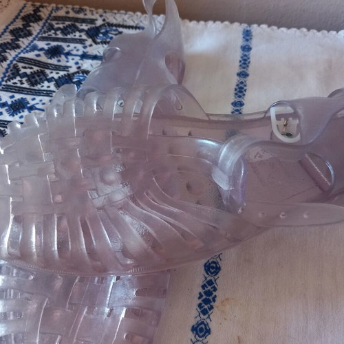 Fransa transparent beach shoes size 44/45