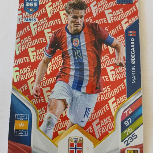 Panini Martin Ødegaard sticker used