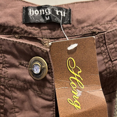 Hong Ru Brown Capri Pants Size M New with Tags