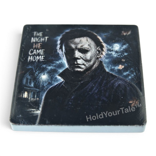Halloween Michael Myers Ceramic Fridge Magnet 57×57 mm new