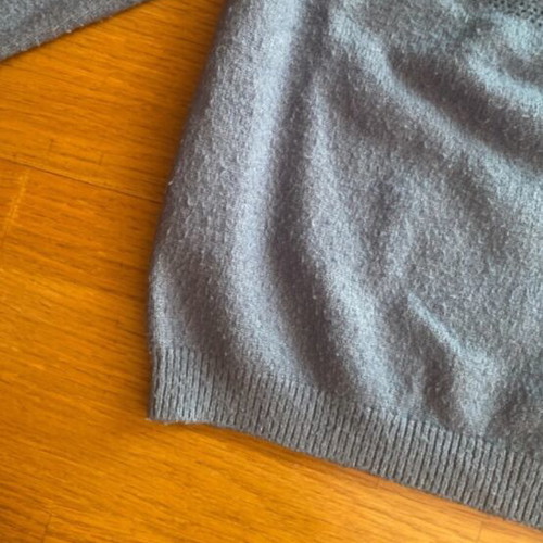 Okaidi Blue Fair Isle Knit Sweater, size 158 cm, 13 years