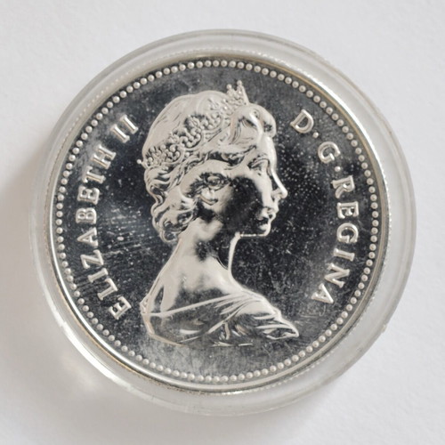 Canada 1 dollar 1979 used silver coin Griffon 1679 - 1979