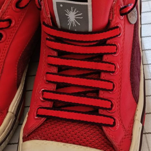 Puma California shoes used, size 40, red sneakers