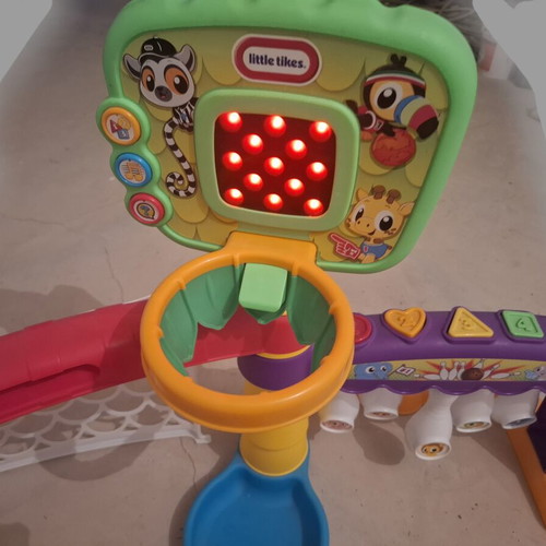Little Tikes 3-in-1 Sports Zone interactive toy used