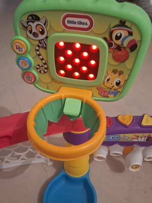 Little Tikes 3-in-1 Sports Zone interactive toy used