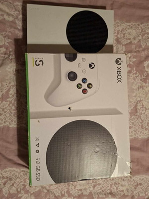 Xbox Series S console with controller