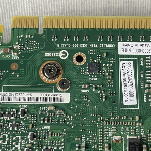 NVIDIA Quadro K4000 3GB GDDR5 Workstation GPU used, PCIe CAD 3D Design DisplayPort