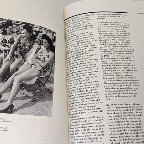 Bel Vedere book like new, history of Italian opticians