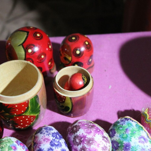 Decorative Easter eggs and toys used, pack N24