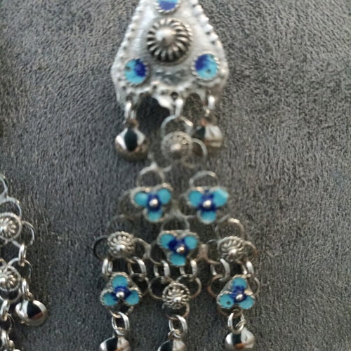 Handmade earrings like new, set of 2 pieces