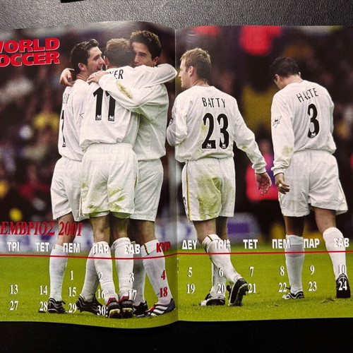 World Soccer magazine issue 14 November 2001 used