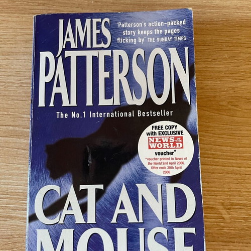 Αγγλικό μυθιστόρημα James Patterson μεταχειρισμένο, Swimsuit και Cat and Mouse