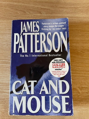 Αγγλικό μυθιστόρημα James Patterson μεταχειρισμένο, Swimsuit και Cat and Mouse