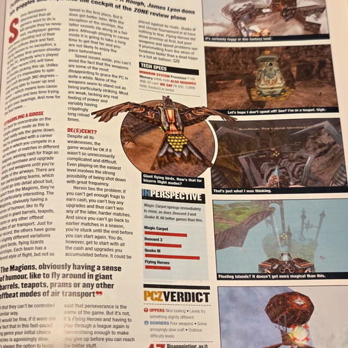 PC Zone Magazine Issue 92 August 2000 like new, English