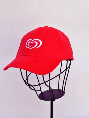 Vintage cap with embroidered Heart Ice Cream logo like new
