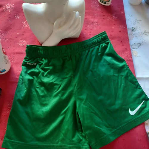 Nike Dri-FIT green sports shorts child small like new