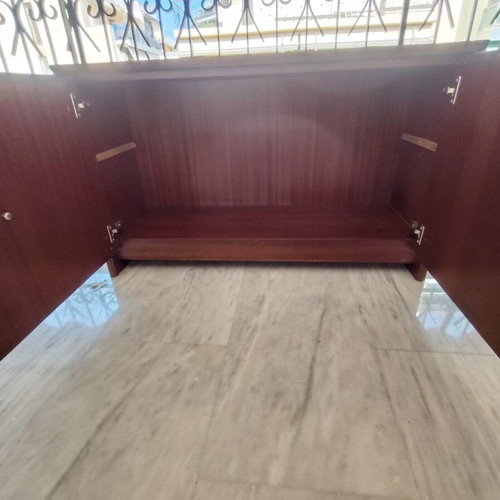 Wooden buffet used, sturdy construction, 91x31x56 cm