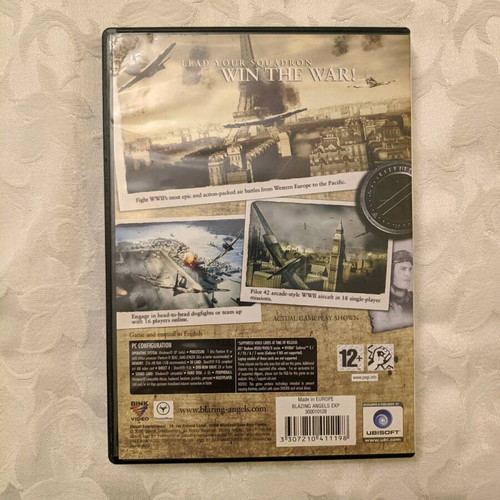 Blazing Angels Squadrons of WWII PC Windows videogame in very good condition