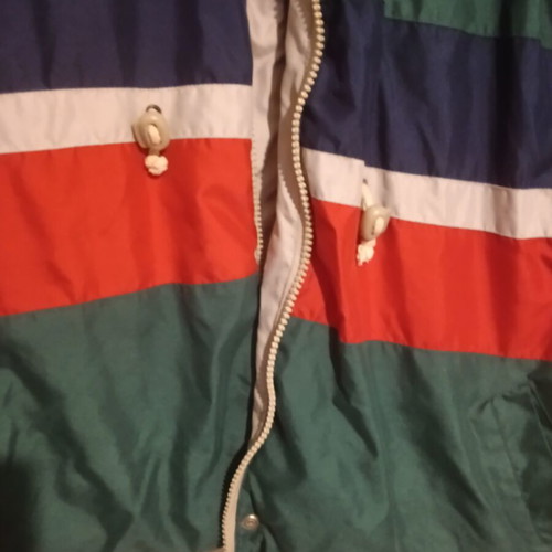 Nautica reversible jacket like new, beige and green, size XL