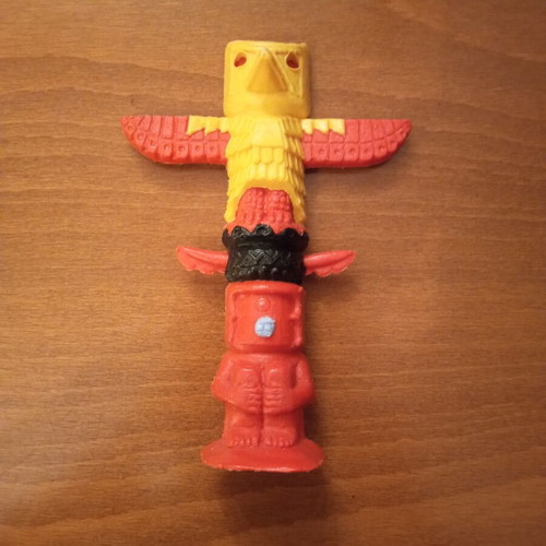 Timpo Indian totem miniature figure