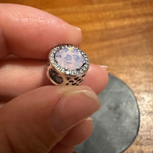 Silver symbol for bracelet like new used