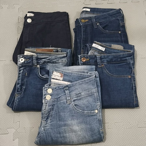 Women's jeans set size 36 like new, Stradivarius, Bershka, Pull Bear