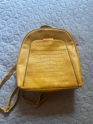 Κίτρινο backpack γυναικείο