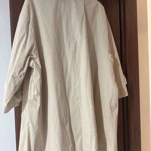 Oversized trench coat beige XS-S 100-% cotton new Zara