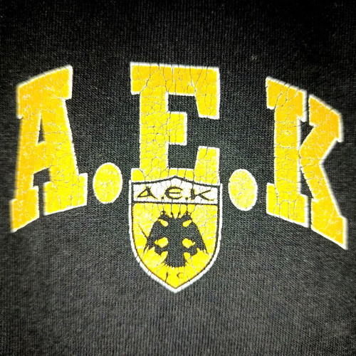 AEK Basic 1994 - 1995 training shirt used, collectible item
