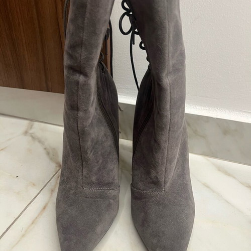 High Heels Boots grey like new, size 38