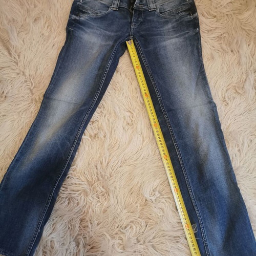 Τζιν Pepe Jeans London μοντέλο Venus slim straight σαν καινούργιο, μπλε