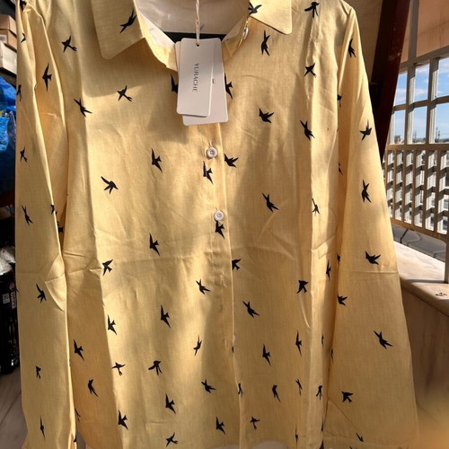 Women's multicolor shirt size L new