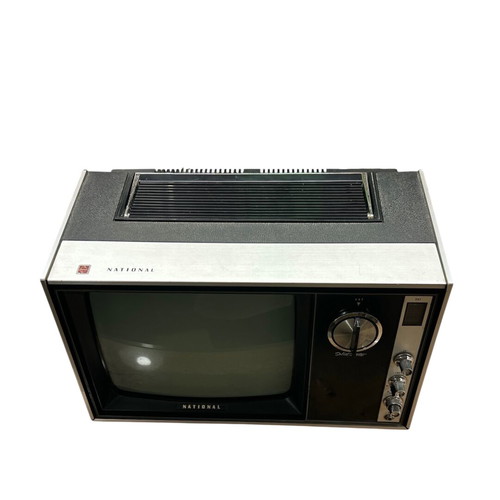 National transistor TV used, portable