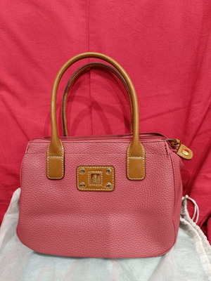 Τσάντα χειρός KEM μικρού μεγέθους χρώματος σάπιο μήλο σαν καινούργια