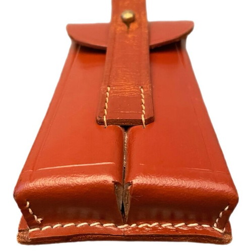 Leather case brown like new